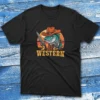 Western black Fishing T-shirt Western black Fishing T-shirt
