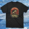 You can't handle that fish black Fishermen T-shirt