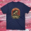 You can't handle that fish navy Fishing T-shirt
