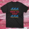 Endore the ocean black Fishermen T-shirt