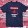 Fisherman the reel hero navy Fisherman Tee