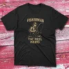 Fisherman the reel hero black Fishing Tee