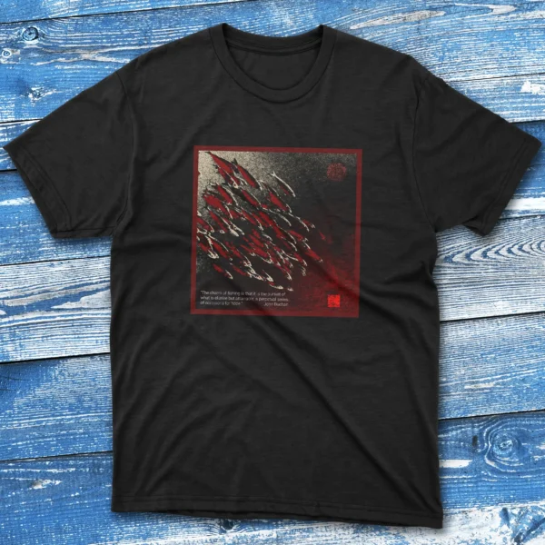 Fishing Crew black Fisherman Tee