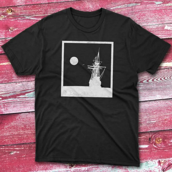 Ocean Adventures black Fishermen T-shirt