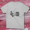 The Reel cool dad grey Fishermen T-shirt