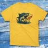 Sharky daisy Fishing T-shirt