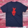surreal fish navy Fishermen T-shirt