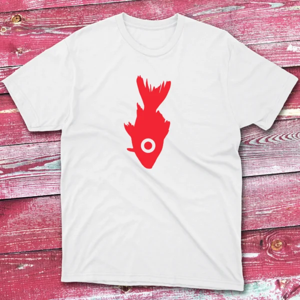 surreal fish white Anglers T-shirts