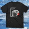 the sea does not reward those who are too anxious black Anglers T-shirts