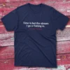 Time is but the stream Navy Fishermen T-shirt