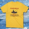 fish more work less that's the catch daisy Fishermen T-shirt